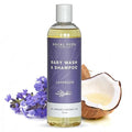 SoCal Suds & Company Organic Baby Shampoo and Body Wash - 2-in-1 Castile Soap, Hypoallergenic, Sensitive Skin, Natural Soap, Toddler Shampoo, Infant, Newborn, Kids Body Wash - 12oz Lavender