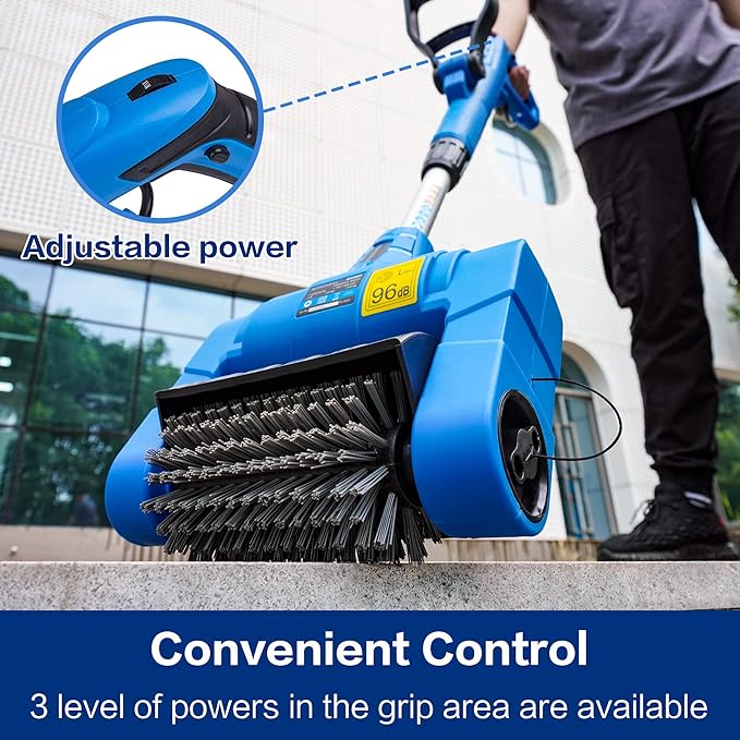 Electric Grout Cleaner Machine | Lightweight Machine Safely Cleans Grout Between Floor Tiles | Grout Cleaner for Tile Floors, Patio, Board, Bricks, Carpet, Pavements