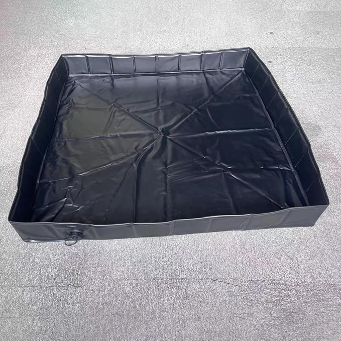 Camping Shower Tent Floor Base | Shower Base | Sshower Tent Basse with Drain Hose | Privacy Outdoor Waterproof Sshower Basse | Portable Camping Pan Lib