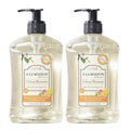 A LA MAISON French Liquid Hand Soap, Citrus Blossom - Natural Hand Wash Made with Essential Oils - Biodegradable, Plant-Based, Vegan, Cruelty-Free, Alcohol & Paraben Free (16.9 oz, 2 Pack)