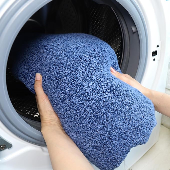 Everplush Diamond Collection Extra Large Bath Towel Sheet – 2 PK, Super Soft & Highly Absorbent, Quick-Drying, Oversized & Thick. Perfect for Bathroom, Pool, Swimming Use (Navy, 35" x 66" 2PK)