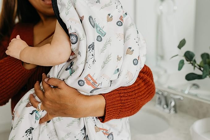 Copper Pearl Hooded Bath Towels Premium Knit/Terry Cloth Baby Towels with Hood, Pockets, and Cool Designs - Great to Gift and Make Bath Time Fun - Baby Bath Towel, Jo