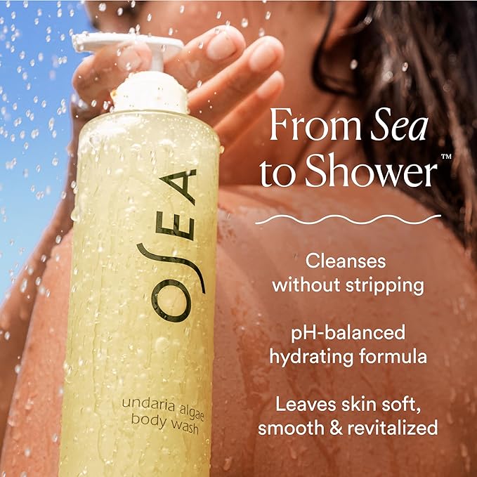 OSEA Undaria Cleanse & Glow Duo - Undaria Algae Body Oil & Undaria Algae Body Wash