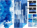 2 Pack Lightweight Thin Microfiber Beach Towel Sand Free Quick Dry Absorbent Compact Soft Pool Swim Travel Towels Extra Large Oversized Beach Accessories packable Essentials Stuff Gifts for Adult