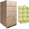 Arkwright Smart Rags in Box - (Pallet of 8000) Lint Free, Large Microfiber Cleaning Cloth, Scratch & Streak-Free, Dispensable Wash Towels for Cars, Kitchen, and Window Glass, 16 x 16 in, Yellow
