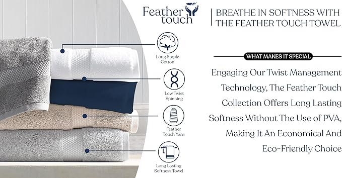 Delara Organic Cotton Luxuriously Plush Bath Sheet Pack of 4 | GOTS & OEKO-TEX Certified | Premium Hotel Quality Towels | Feather Touch Technology|650 GSM Long Staple|Soft, Quick Dry & Ultra-Absorbent