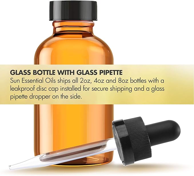 Sun Essential Oils Deep Muscle Relief Blend Oil (Huge 4 Ounce Bottle) Bulk - Sore Muscle Massage Oil - Muscle Ease Essential Oil Blend - Aromatherapy Oils