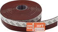 Weather Stripping Door Seal Strip - Silicone Sealing Tape for Weather Stripping Around Doors Windows Showers Etc. - Tough and Flexible Door Weather Seal That Stops Draft - (Brown 35mm)