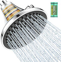 High Pressure Filtered Shower Head, One-Button Filter Replacement, Designed for Hard Water, Removes Chlorine & Impurities, Say Goodbye to Dry Skin & Frizzy Hair, 1-Minute Installation
