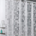 WELTRXE EVA Shower Curtain Liner Waterproof, Clear 8G Heavy Duty Plastic Shower Curtain Liner with Magnets for Bathroom Shower Stall, Bathtubs, Thick Liner Without Chemical Smell, 72 x 72,12 Hooks