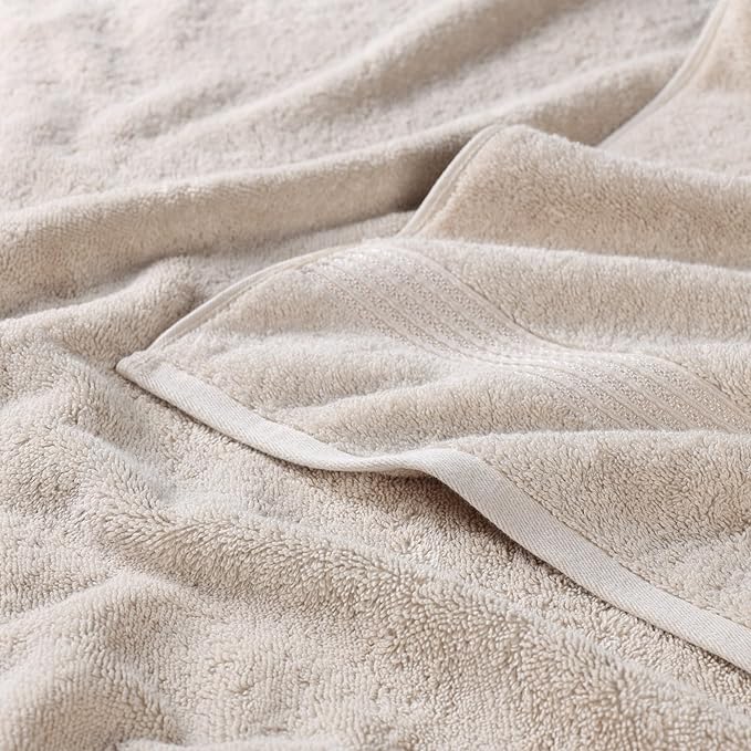 Superior Egyptian Cotton Face Towel/Washcloth Set, Small Towels for Home Bathroom, Master, Guest Bath, Decor Essentials, Quick Dry, Absorbent, Spa, Hotel, Resort, Adult, Kids, Set of 10, Stone