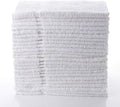 SIMPLI-MAGIC Cotton Hand Towels 16"x27" (12 Pack) – Soft Towels for Bathroom, Kitchen, Salon & Gym (White)