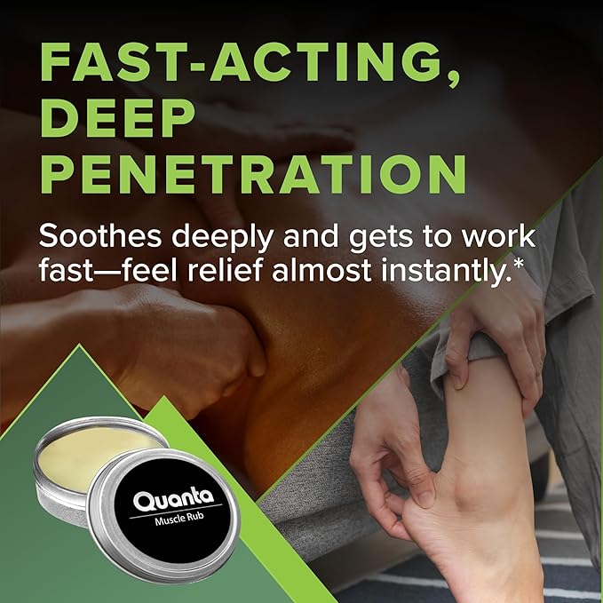 Intensive Sore Joint & Muscle Balm - Deeply Penetrating Joint and Muscle Rub with Enhanced Absorption Arnica and Hemp Extracts Plus Ginger Turmeric & Lavender - Fast Acting Non-Greasy Formula - 1oz