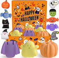 9 Pack Halloween Bath Bombs for Kids, Halloween Bubble Kids Bath Bombs with Surprise Toy Inside, Halloween Treat Bags Gifts for Kids Girls Boys