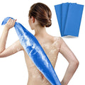 ARCH&M Japanese Beauty Skin Cloth (3 Pack) | Exfoliating Towel & Korean Body Scrubber for a Spa-Like Experience at Home (Navy-Blue x 3)