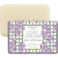Beekman 1802 Lilac Dream Goat Milk Soap - 9 oz - Scented - Cleanses, Nourishes & Hydrates - With 100% Vegetable Base & Botanical Oils - Triple Milled - Good for Sensitive Skin - Cruelty Free