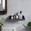 Luxury Shower Caddy, Rustproof Metal Large Capacity Bathroom Shelves for Storage, Adhesive or Drill Mounting for Kitchen Holder & Organizer (1 Pack)