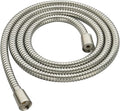 BRIGHT SHOWERS Shower Hose For Hand Held Shower Heads, 79 Inches Cord Extra Long Stainless Steel Hand Shower Hose, Ultra-Flexible Replacement Part with Brass Insert, Brushed Nickel