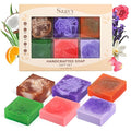 Saavy Naturals Artisan Soap Pack (6 Square Pack)