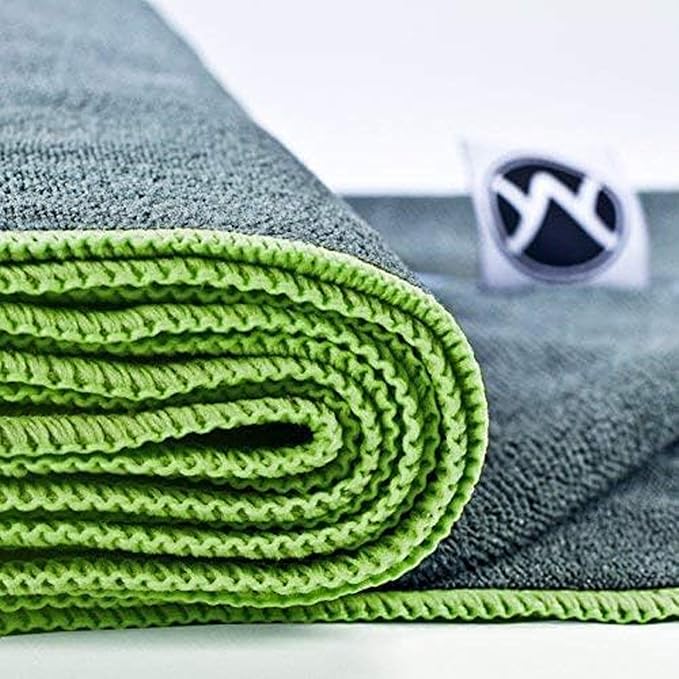Youphoria Yoga Microfiber Non-Slip Towel - Hot Yoga Mat Towel for Enhanced Grip and Sweat Absorption