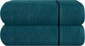 MyOwn Cotton 2 Pack Oversized Bath Towel Set 28x55 inches, Large Bath Towels, Ultra Absorbant Compact Quickdry & Lightweight Towel, Ideal for Gym Travel Camp Pool - Teal