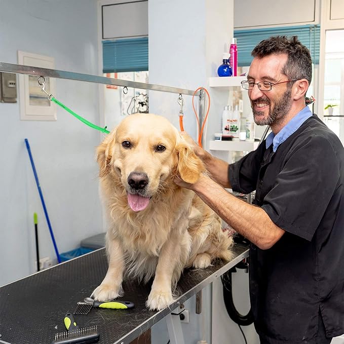 Jelly Pet Grooming Loop for Dogs | Fits Most Pet Grooming Tubs/Tables | Easy to Clean, Waterproof & Durable Noose Loop | Stronger Than Leather | Made in The USA | 3/8" x 18’’ and 24"