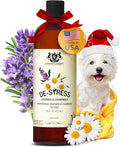 Dog Shampoo and Conditioner De-Stress Lavender & Chamomile 16 Fl Oz Dog Shampoo Itchy Skin Relief Hypoallergenic Aromatherapy Dog Shampoo for Smelly Dogs with Aloe Vera & Oatmeal by Gerrard Larriett