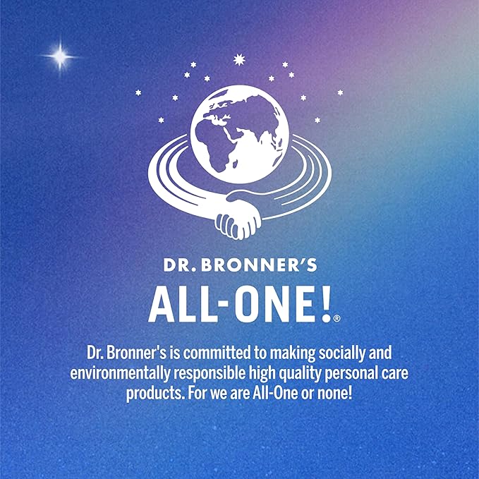 Dr. Bronner's - Organic Sugar Soap (Tea Tree, 64 Ounce) - Made with Organic Oils, Sugar and Shikakai Powder, 4-in-1 Uses: Hands, Body, Face and Hair, Cleanses, Moisturizes and Nourishes, Vegan