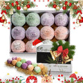 Hemp Oil Bath Bombs Gift Set Natural Refreshing Bubble Bath Kit with 6 Relaxing Scents Made from Pure Essential Oil for Bubble and Spa Bath, Birthday Mother's Valentine's Day Gifts