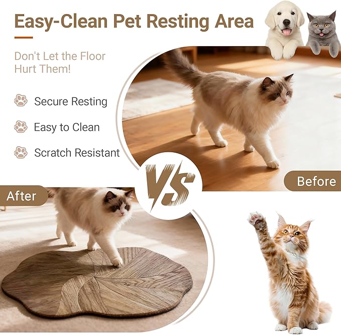 TimberFlow Medium-Small Bath Mat with Water-Absorbant Nano-Porous Diatom Surface, Pet-Friendly Quick-dry Non-slip Shower Rug with Portable Storage Bag, Machine Washable 4-Layer Design