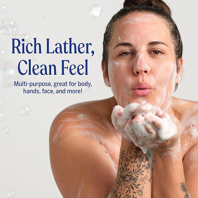 Dr. Bronner's Pure-Castile Liquid Magic Soap Refill - Made with Regenerative Organic Certified Oils, 86% Less Plastic - 18-in-1 Uses for Face, Body Wash, Hand Soap Refill & More - Peppermint, 32oz
