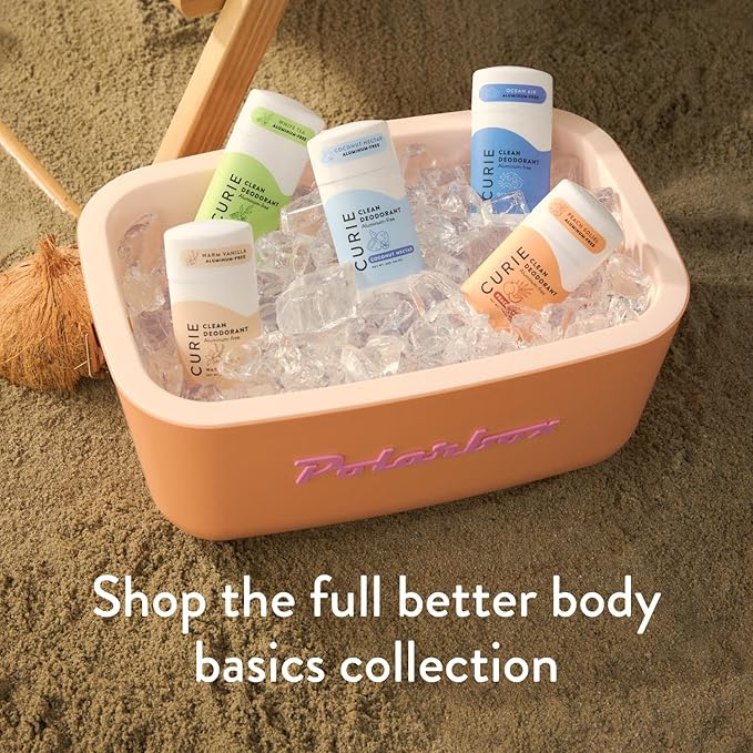 Curie Coconut Nectar Exfoliating Body Wash Bar – Natural, Vegan, Sulfate-Free Formula for Gentle Exfoliation & Soft, Radiant Skin (3PK)