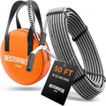 drain snake 3.0 [50 FT] - extremely long - Ideal plumbing snake for heavy & deep blockages - The drain auger for real do-it-yourselfers! (50 FT - 1/2 inch)