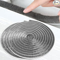 2Pack MILEQEE Door Brush Seal, 66Feet Total, Felt Pile Weather Stripping for Doors, Weather Strip for Windows Cabinet, Self Adhesive Draft Blocker, Dust Stopper Sliding Door Seal Winter, Grey 20m