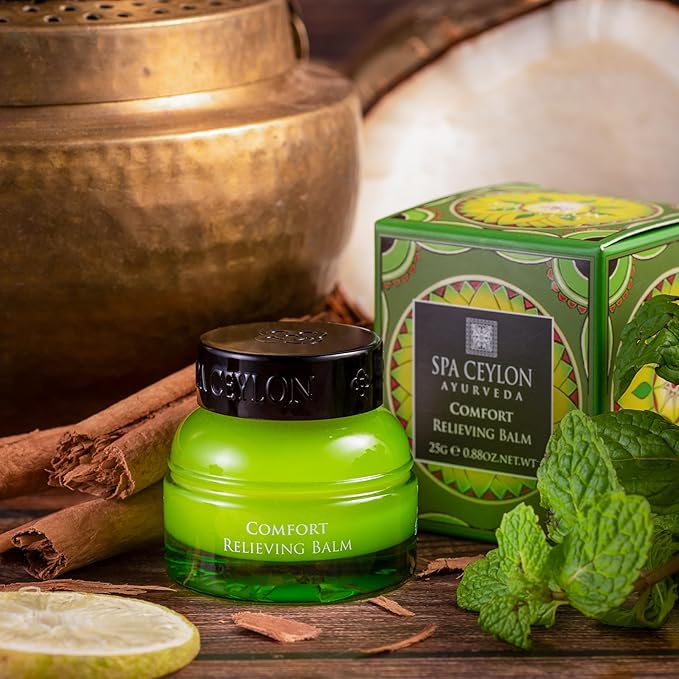SPA CEYLON Comfort Relieving Balm | 100% Natural Herbal Balm for Rapid Relief & Everyday Comfort | Fast-Acting Formula for All Skin Types