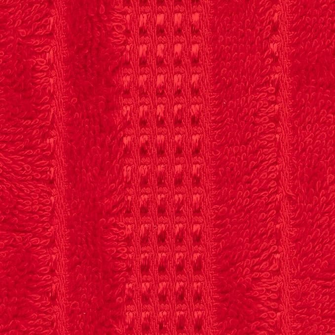 Melissa Linen, 2 Piece Bath Towel Set, 100% Turkish Cotton Bath Towels for Bathroom, Absorbent, Quick Dry, Durable and Soft Shower Towel, 28 in x 55 in, Spa and Hotel Quality, Red