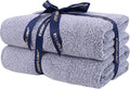 Everplush Oversized Bath Towel Sheet– 2Pieces, Super Soft & Highly Absorbent, Quick-Drying, Generously Sized & Thick. Perfect for Bathroom, Pool, Swimming Use. (Dusk, 35" x 66" 2PK)
