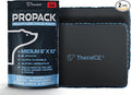 TheraICE PROpack Ice Pack for Injuries, Reusable Soft Multipurpose Cold Gel Ice Pack for Muscular Back Pain, Shoulder, Hip, Knee - Flexible Cold Compress Wrap for Minor Aches & Pains - 6 x 10-2 Pack