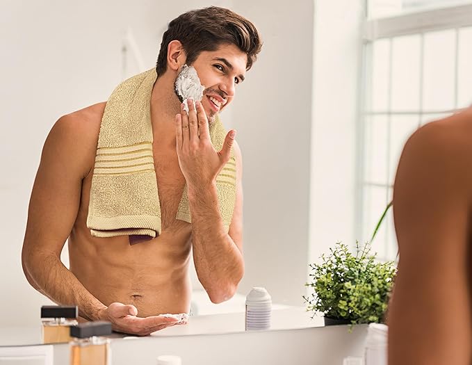 Utopia Towels 8 Piece Premium Towel Set, 2 Bath, 2 Hand, and 4 Washcloths, 100% Ring Spun Cotton, Highly Absorbent Towels for Bathroom, Sports, and Hotel, Beige