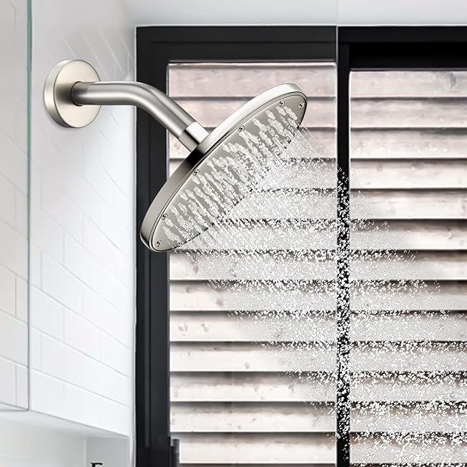 Wall Mounted Extention Shower Arm (Sold Includes Shower Arm Flange) for U4993-SS 6-inches, Brilliance Stainless