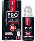 ABSORBINE JR. Pro Maximum-Strength Lidocaine Roll-On, Fast-Acting Nerve, Joint, & Muscle Pain Relief, No-Mess, Non-Greasy Formula, 4% Lidocaine with Phenol, 2.5 oz, (Pack of 1)