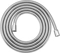 BRIGHT SHOWERS Extra Long Shower Hose 118 Inches – Stainless Steel Handheld Shower Hose with Brass Connectors, Anti-Kink, Leak-Proof, Easy to Install, Fits Most Shower Heads, Polished Chrome