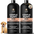 ALFIE'S CHOICE Puppy Shampoo and Conditioner Set | 16 fl oz Each | for Sensitive & Itchy Skin | Puppies, Adults & All Breeds of Dogs