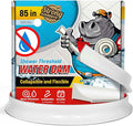Shower Threshold Water Dam Barrier 85" - White Collapsible Shower Water Blocker - Guard for Walk in Shower - Water Guard Stopper for Floor - Shower Door Water Blocker by Hippo Dam