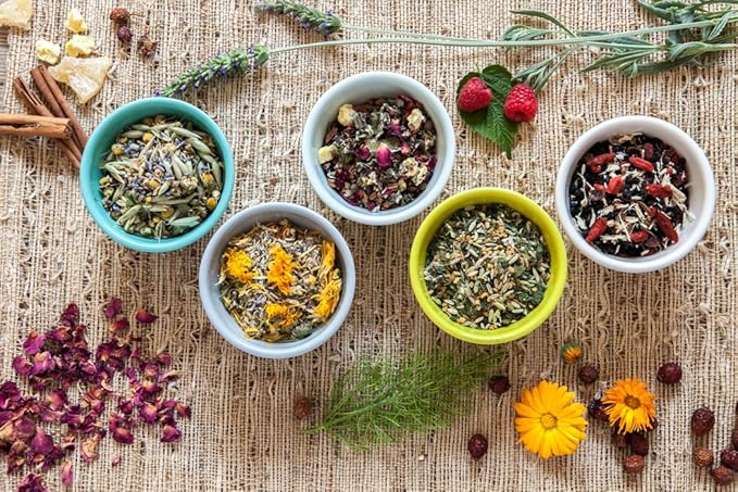 Birds & Bees Teas - Organic Herbal Sitz Bath Soak & Bath Salts - 8 Sachets