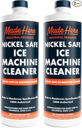 Nickel Safe Ice Machine Cleaner and Descaler16 oz 2-Pack