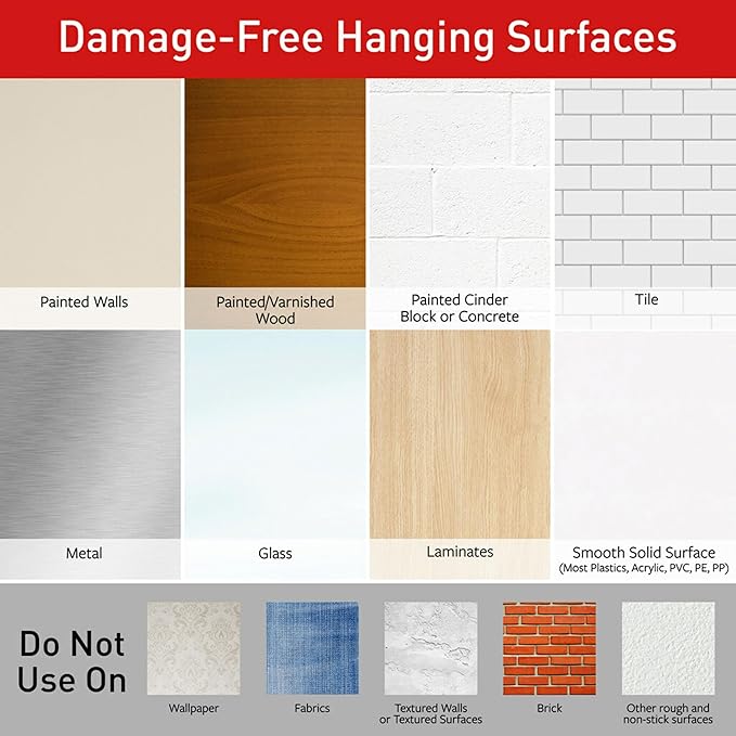 Command Shower Caddy Satin Nickel with Water Resistant Command Strips, Bathroom Organizer, Holds up to 6.5 lbs