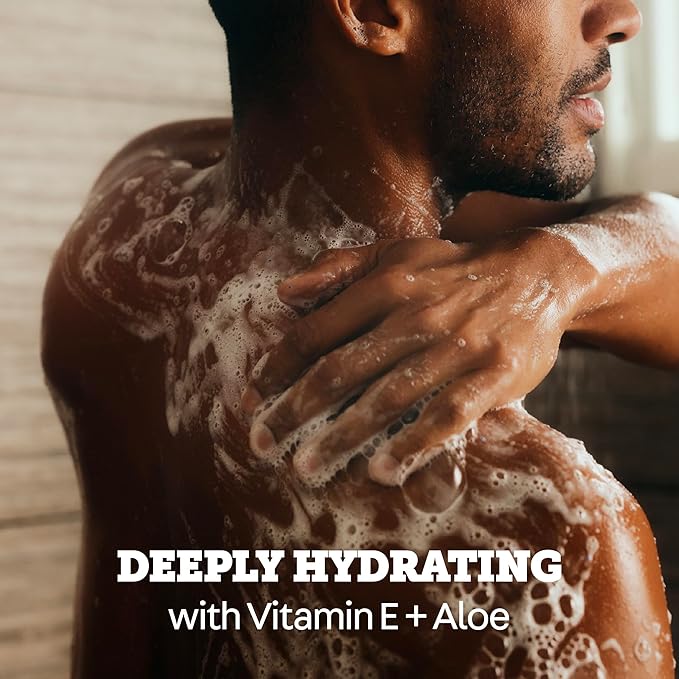 Oars + Alps Body and Face Wash for Men, Mens Body Wash & Face Cleanser with Vitamin E and Antioxidants, Moisturizing, Hydrating, Paraben & Sulfate Free Cleanser, Aspen Air, 2pk