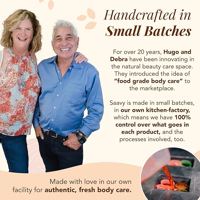 Saavy Naturals Artisan Soap Pack (6 Square Pack)