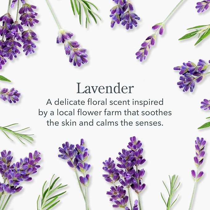 Beekman 1802 Goat Milk Body Soap Bar, Lavender - Scented - 3.5 oz - Nourishes, Moisturizes & Hydrates - 100% Vegetable Soap with Lactic Acid - Good for Sensitive Skin - Cruelty Free